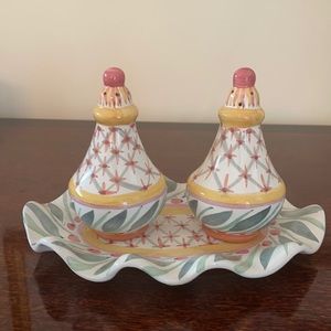Mackenzie child salt and pepper dish